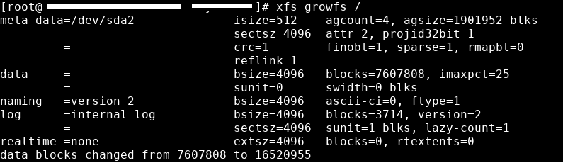 確認 Linux VM 分區 Mount 資訊